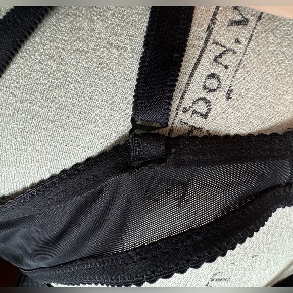 Rampage 36B Black Floral Embroidered Wired Bra - Picture 15 of 16